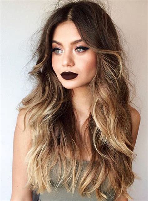 ombre with long hair|pictures of colored ombre hair.